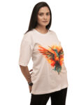 Women’s Hummingbird Graphic Printed Oversized Tshirt