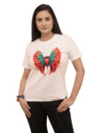 Women's Fantasy Wings Graphic Printed Regular Tshirt