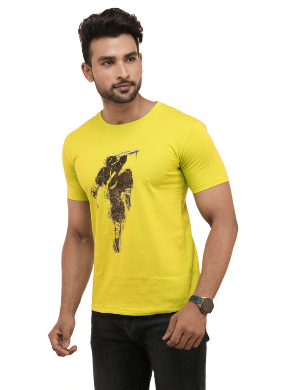 Men's Ninja Strike Graphic Printed Regular Tshirt