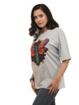 Women’s Dragonfly Graphic Printed Oversized Tshirt