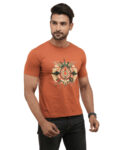 Men’s Boho Compass Graphic Printed Regular Tshirt