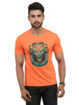 Men's Dragon Fury Graphic Printed Regular Tshirt