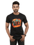 Men’s Vintage Camera Graphic Printed Regular Tshirt