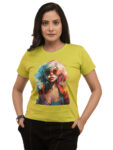 Women’s Trendy Girl Graphic Printed Regular Tshirt