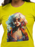 Women’s Trendy Girl Graphic Printed Regular Tshirt